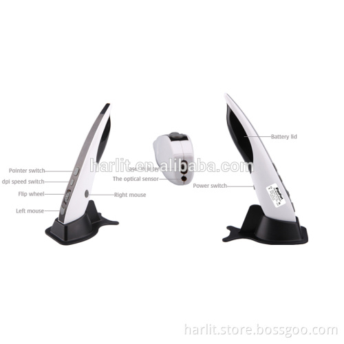2.4G Wireless Pen Mouse Laser Pointer Wireless presenter Remote Mouse Laser Pointer High Resolution